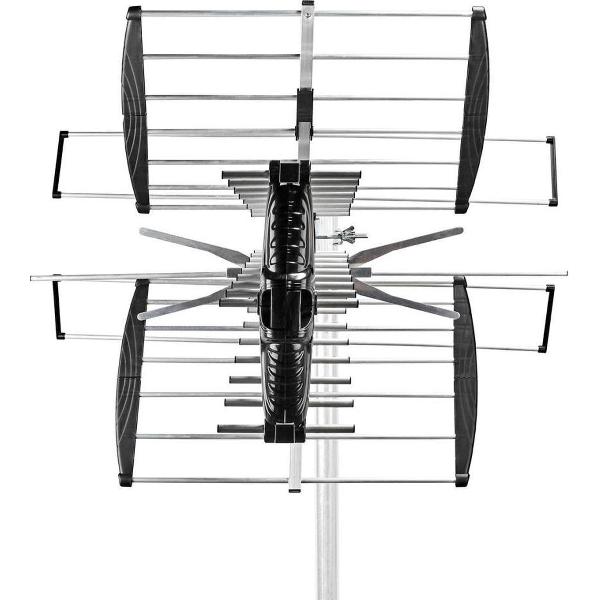 TV-Antenne voor Buiten | Max. 14 dB Versterking | VHF: 170 - 230 MHz | UHF: 470 - 694 MHz | 28 Componenten