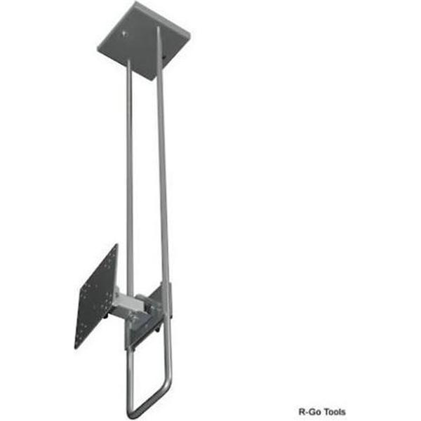 R-Go Tools Steel Top Down - Plafondbeugel, Verstelbaar / Zilver
