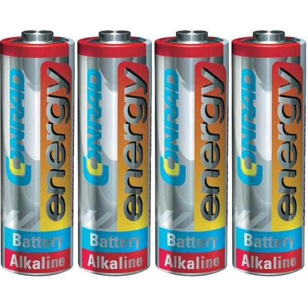 Conrad energy Extreme Power LR06 AA batterij (penlite) Alkaline 1.5 V 4 stuk(s)