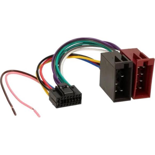 ISO kabel voor JVC (22 x 9,5mm) autoradio