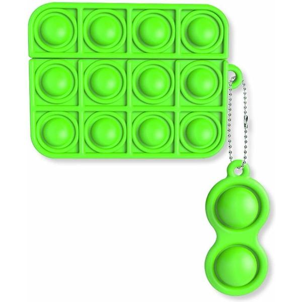 Rodent Pioneer Case Cover Voor Airpods Pro - Siliconen Groen | Watchbands-shop.nl