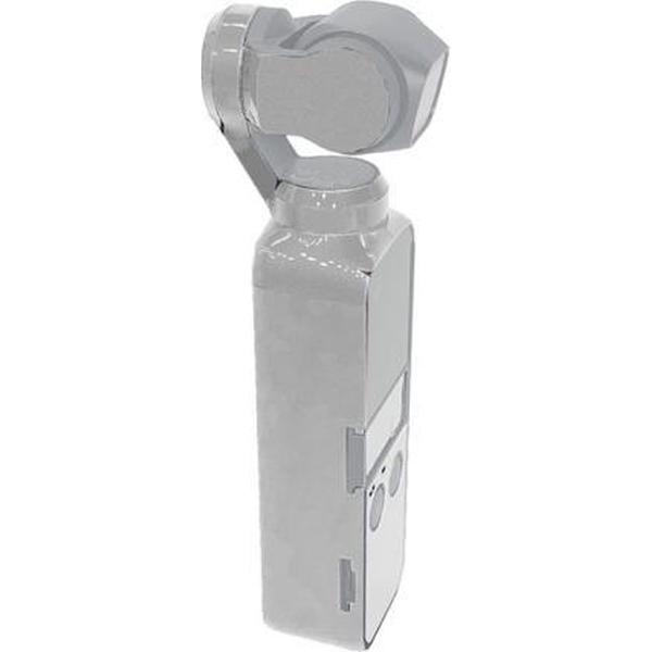 2 STUKS Fluorescerende kleur Waterproof All-surround zelfklevende sticker voor DJI OSMO Pocket (zilver)