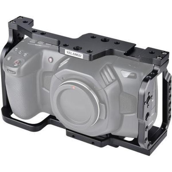 YELANGU C9 YLG0911A-A Videocamera-kooistabilisator voor DJI BMPCC 4K (zwart)