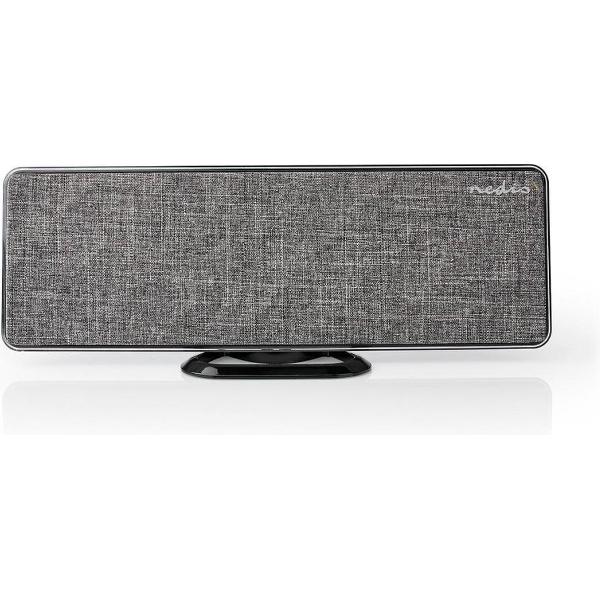Nedis ANIR2513GY700 Hdtv-antenne Voor Binnen 0 - 25 Km Versterking 28 Db Fm / Vhf / Uhf Grijs