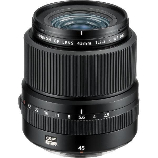 Fujifilm FUJINON GF 45 mm F2.8 R WR Groothoeklens Zwart