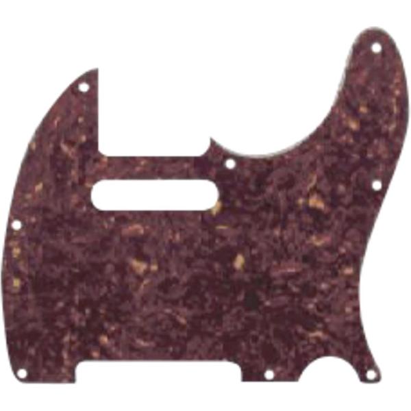Modern Style Pickguard Tele Tortoise Shell 4-Ply 8-Hole