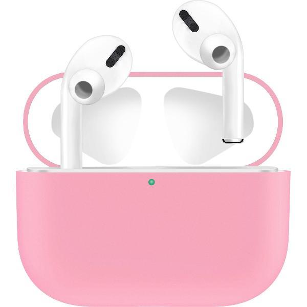 KELERINO. Siliconen Case voor Apple AirPods Pro - Hoesje - Roze