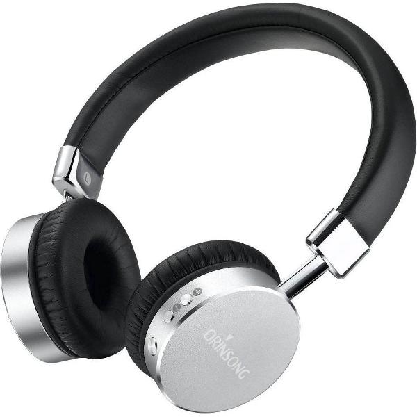 Lovnix Orinsong T23 - Draadloze Bluetooth On-Ear Koptelefoon van Aluminium - Premium Headset met Microfoon - Blauw