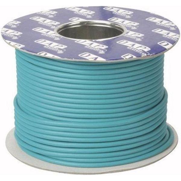 DAP Audio MC-226G microfoon kabel groen, dubbele isolatie, 100 meter op rol