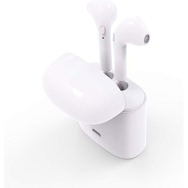 KSIX i7s TWS - Draadloze in-ear oordopjes - wit
