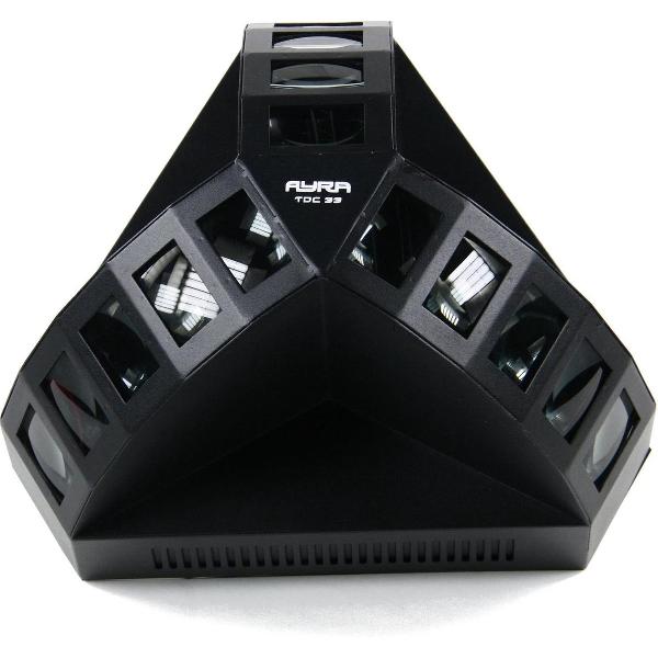 Ayra TDC 33 - LED lichteffect met drie lensrijen - 4x 3 Watt LEDs