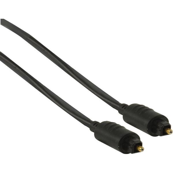 Bandridge - Digitale Optische Audiokabel TosLink Male - TosLink Male - 1 meter - Zwart