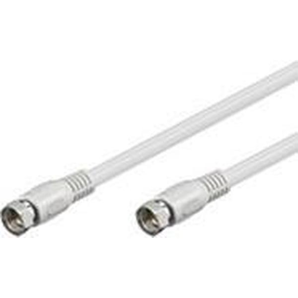 Goobay BKF 500 coax-kabel 5 m Wit