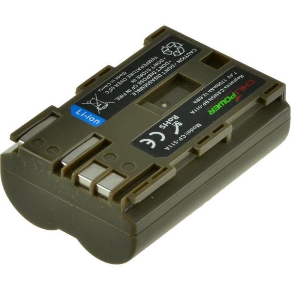 ChiliPower camera accu Canon BP-511 / BP-511A