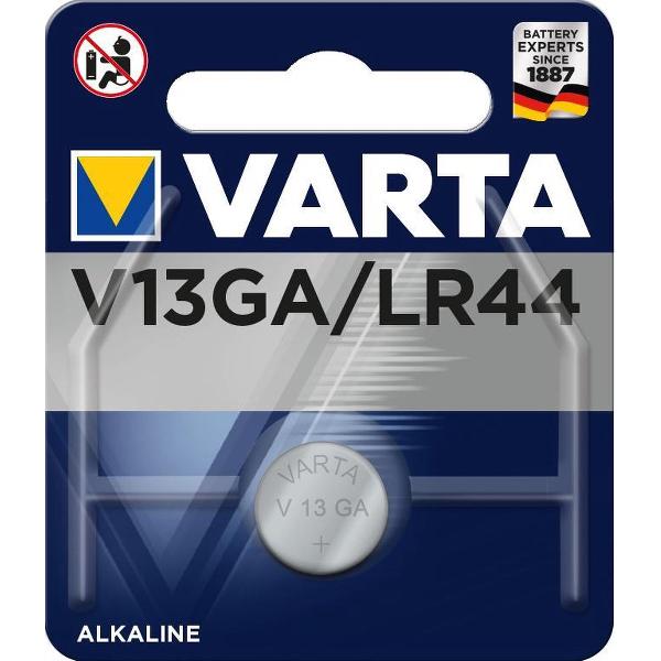 Varta - Knoopcel batterij - LR44 - High Energy Alkaline - 1,5 Volt