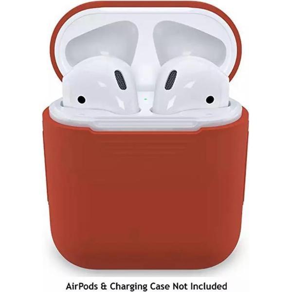 Siliconen hoesje Airpod case - beschermhoesje voor je Airpods - Rood