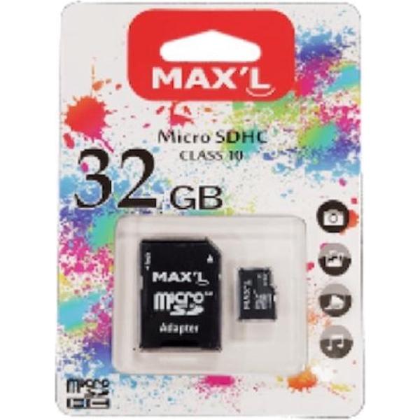 Maxell MAXL854712 flashgeheugen 32 GB MicroSDHC Klasse 10