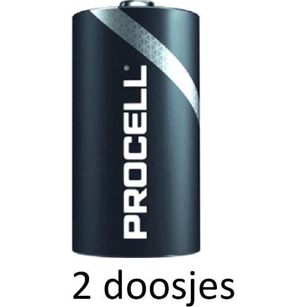 2x Procell Alkaline D / LR20 - 10 pack -