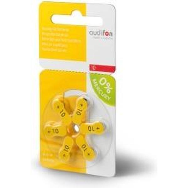 Voordeelpakket 60 stuks Audifon batterijen maat 10