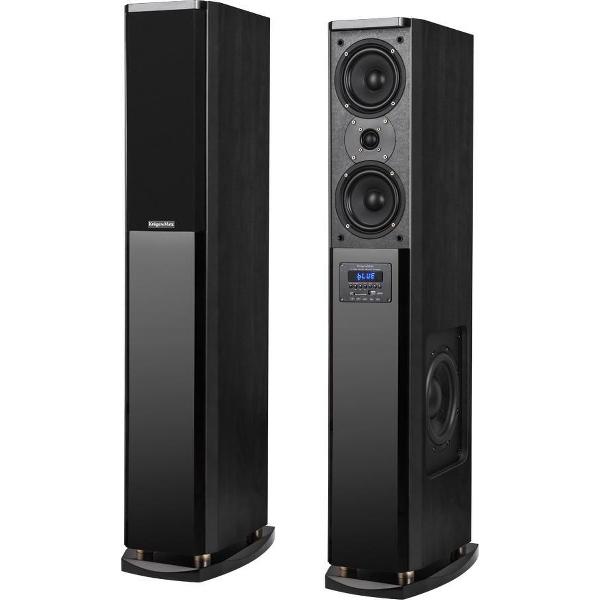 Krüger&Matz KM0512B | Zwarte Actieve luidsprekers “Passion 2.0” incl. DAB+