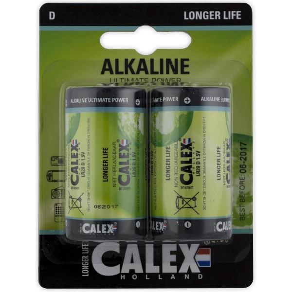 Calex Alkaline batterij D / LR20