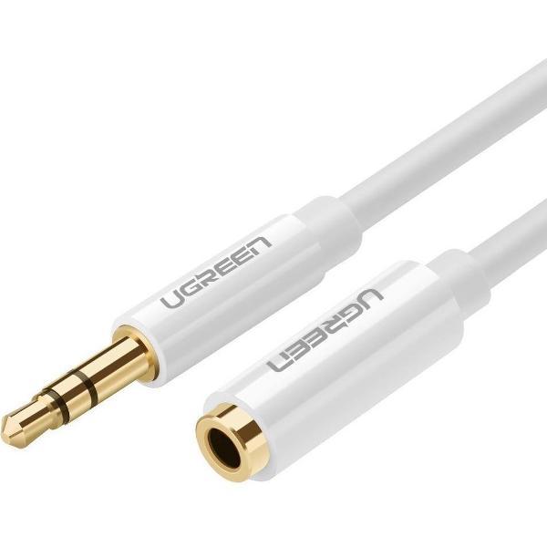 Ugreen 10747 0.91m 3.5mm 3.5mm Wit audio kabel