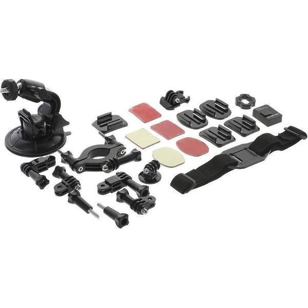Accessories Kit Helmet Belt Suction Mount Roll Bar Mount voor GoPro Hero 4/3+/3/2/1 en Actioncam