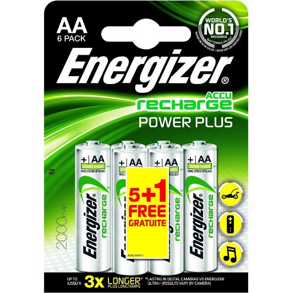 Energizer ENR Recharge Power Plus 2000 AA BP5+1