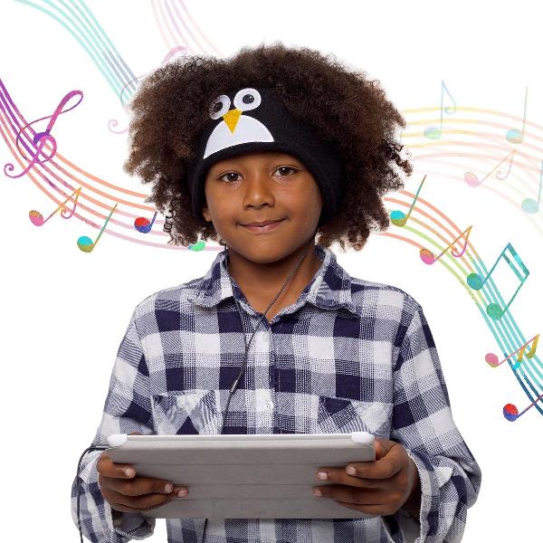 Snuggly Rascals Over-ear kinder koptelefoon - Pinguïn