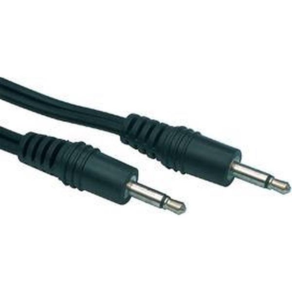 Audio / video kabel 3.5mm mono jack plug - 3.5mm mono jack plug 1,20 m