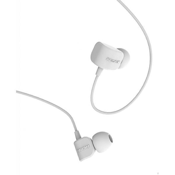 Remax RM-502 Stereo Muziek Hoofdtelefoon Met HD Mic in-ear 3.5mm - Wit