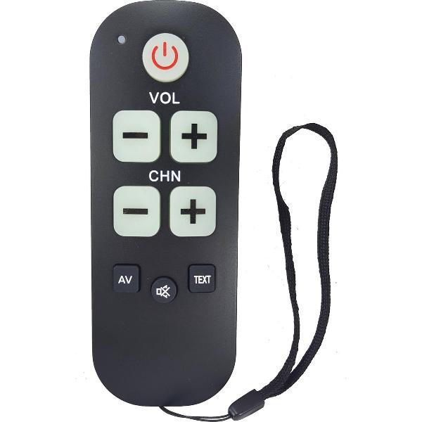 Senioren afstandsbediening voor ALLE Samsung televisie's