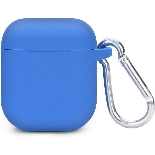 Airpods siliconen bescherm hoesje - Blauw