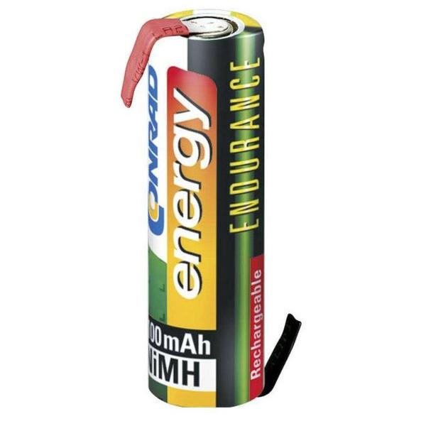Conrad energy Endurance ZLF Speciale oplaadbare batterij AA (penlite) Z-soldeerlip NiMH 1.2 V 2300 mAh