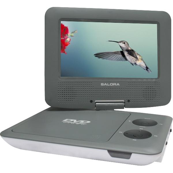 Salora DVP7009SW - Portable DVD speler - 7 inch - Swivel - Accu - USB - SD - Accessoires