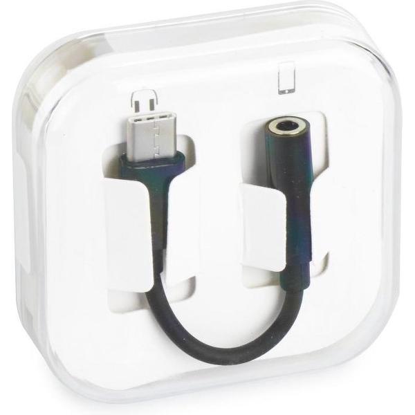Type C naar audio (3.5mm) kabel - zwart - BOX