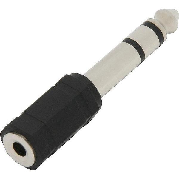 Adapter verloopstekker - mini Jack 3.5 mm naar 6.3mm jack