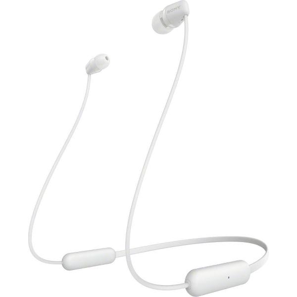 Sony WI-C200 - Draadloze in-ear oordopjes - Wit