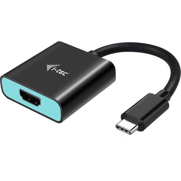 i-tec C31HDMI60HZP video kabel adapter USB-C 3.1 HDMI Zwart, Turkoois