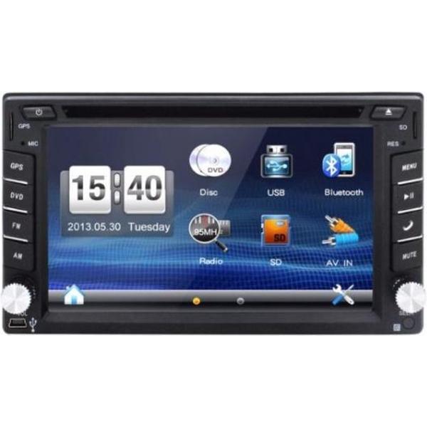 Voltario® 2 DIN Autoradio – Groot beeldscherm – GPS - iPhone en Android ondersteuning! - R