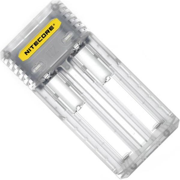 NITECORE Q2 2-Bay 2A Snellader voor Li-ion IMR - Lemonade
