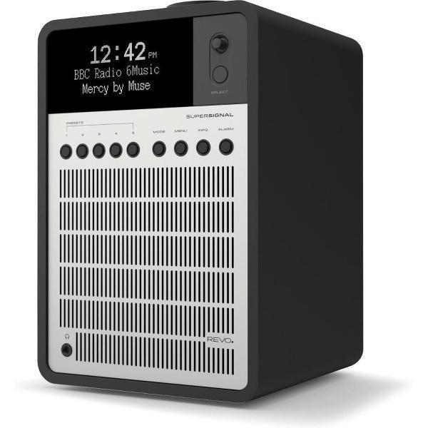 Revo SuperSignal - DAB+ Radio - Zwart/Zilver
