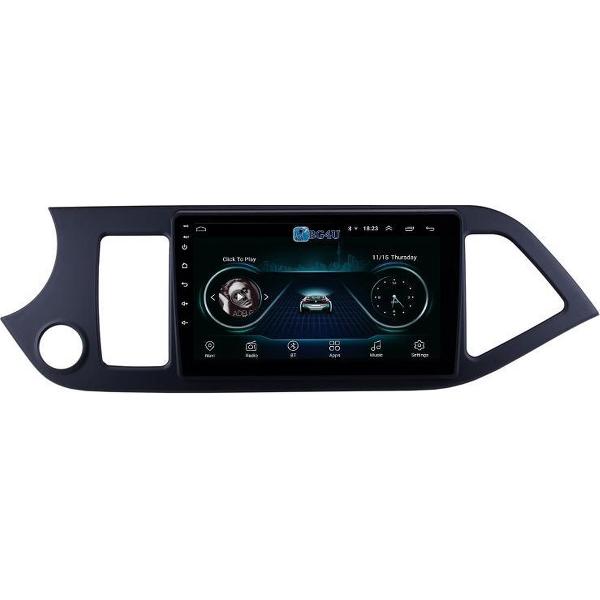 Navigatie radio Kia Picanto, Android 8.1, Apple Carplay, 9 inch scherm, GPS, Wifi, Mirror