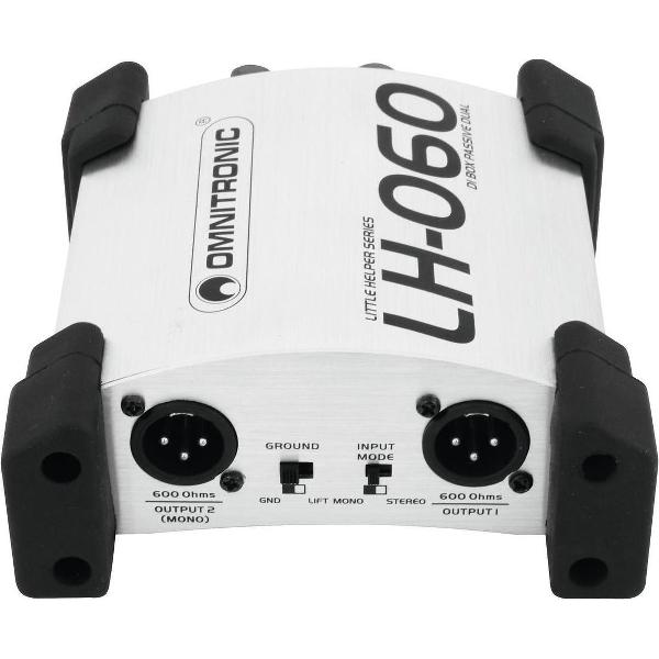 OMNITRONIC LH-060 PRO Passive Dual DI Box