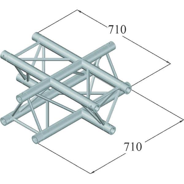 ALUTRUSS TRILOCK 6082AC-41 SU 4-Way Cross
