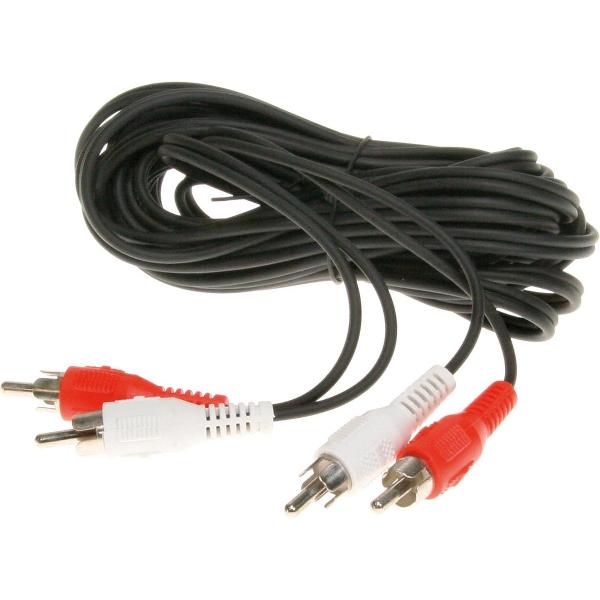RCA kabel 2-plug->2-plug 5 meter