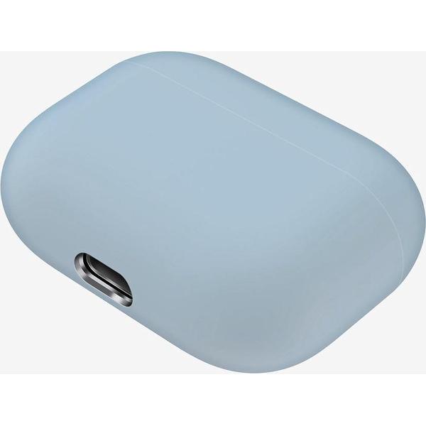 Case Cover Voor Apple Airpods Pro- Siliconen design-Lichtblauw Watchbands-shop.nl