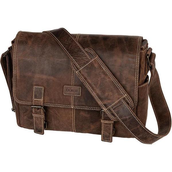 Dörr Kapstadt Leather Photo Bag Medium Vintage Brown