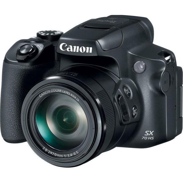 Canon PowerShot SX70 HS - Zwart