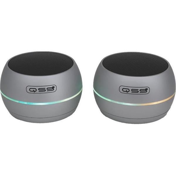QSS bluetooth speakers met ledlicht